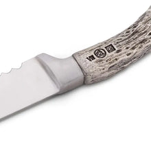 Load image into Gallery viewer, Banquette Board with Antler Bread Knife

