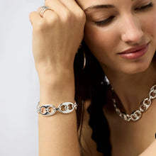 Load image into Gallery viewer, Silver Laguna Link Bracelet
