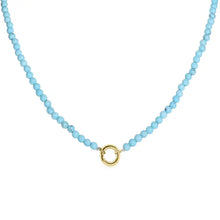 Load image into Gallery viewer, Semi Precious Natural Stone Charm Keeper
