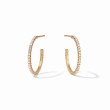 Load image into Gallery viewer, Windsor CZ Hoop
