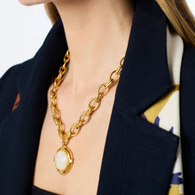 Load image into Gallery viewer, Essex Mother of Pearl Statement Necklace
