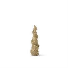 Load image into Gallery viewer, Gold Resin Garland Wrapped Bead Tree
