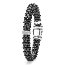 Load image into Gallery viewer, Single Station Ceramic Diamond Bracelet | 9mm

