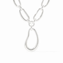 Load image into Gallery viewer, Silver Wave Necklace
