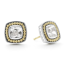 Load image into Gallery viewer, White Topaz Stud Earrings
