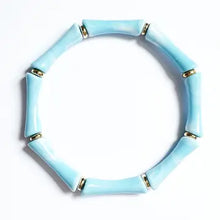 Load image into Gallery viewer, Bamboo Acrylic Bracletes
