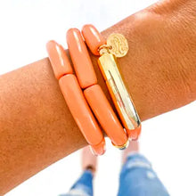 Load image into Gallery viewer, Acrylic Tube Bamboo Bracelets
