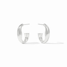 Load image into Gallery viewer, Silver Laguna Hoop Earring

