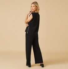 Load image into Gallery viewer, DreamTech Pleated Shoulder Tank with Cropped Pant
