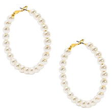 Load image into Gallery viewer, Beaded Hoop Earring
