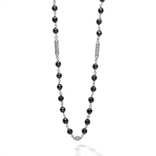 Load image into Gallery viewer, Black Ceramic Beaded Necklace
