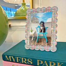 Load image into Gallery viewer, Brooks Avenue Scalloped Acrylic Picture Frame
