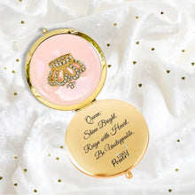 Load image into Gallery viewer, Queen&#39;s Heart Compact Mirror

