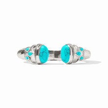Load image into Gallery viewer, Cannes Turquoise Blue Cuff
