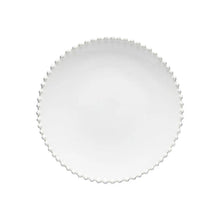 Load image into Gallery viewer, White Pearl Dinner Plate

