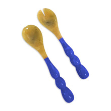 Load image into Gallery viewer, Resin Rio Bubble Salad Servers
