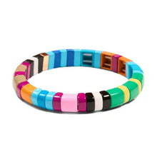 Load image into Gallery viewer, Sugar Stripe Tile Bracelet
