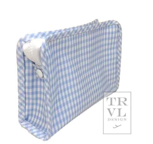 Small Blue Gingham Roadie