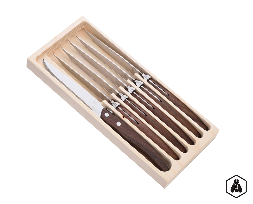 Laguiole Set of 6 Steak knives