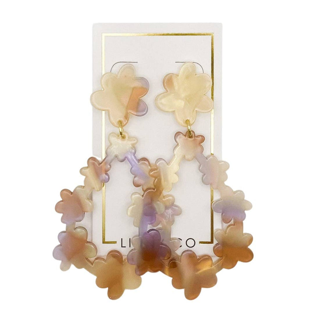 Bianca - Lavender Honey Earring