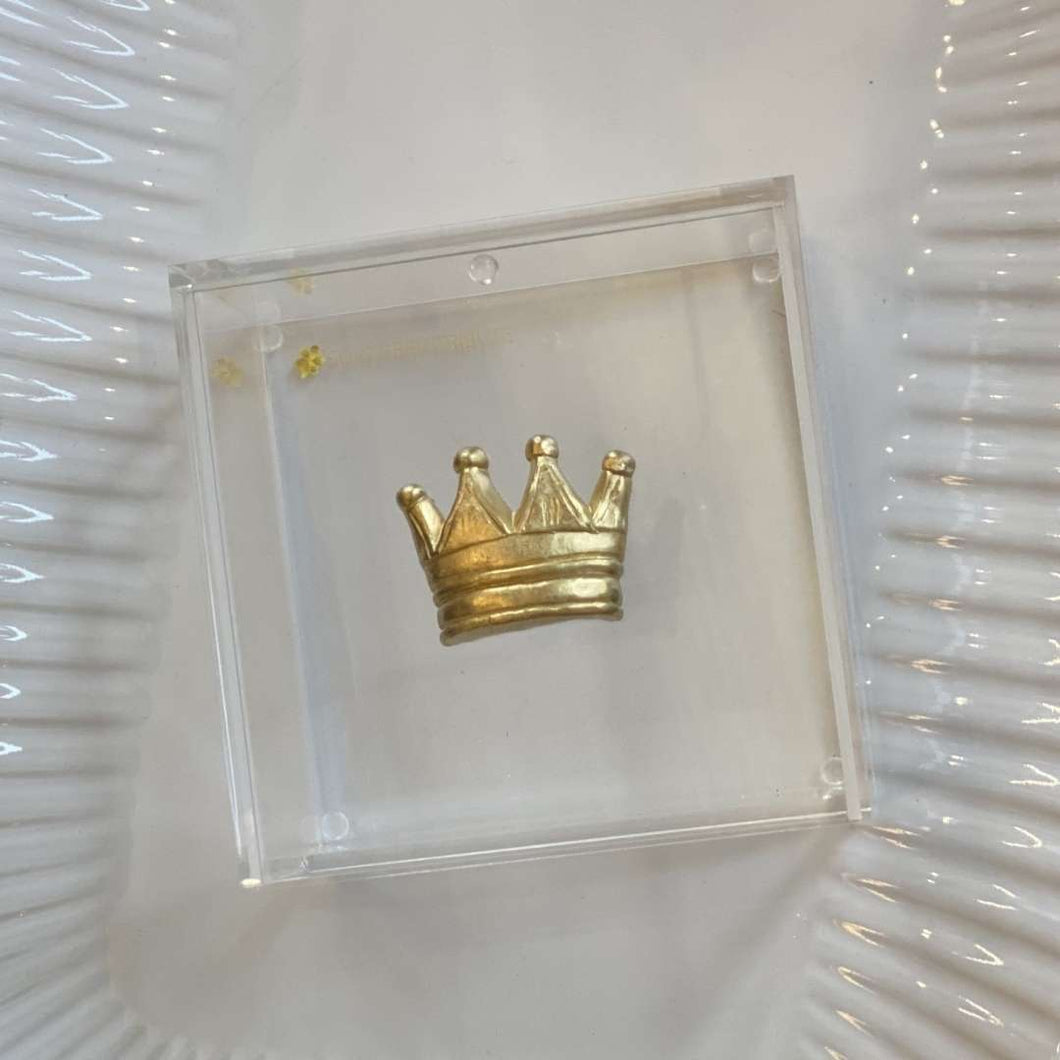 Crown Blue Box Crown Acrylic Box – Cole and Co.
