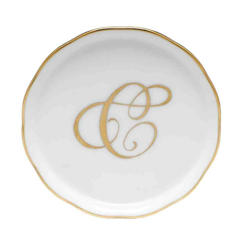 Gold C Herend Coaster