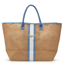 Load image into Gallery viewer, Golden Bee Jute Tote
