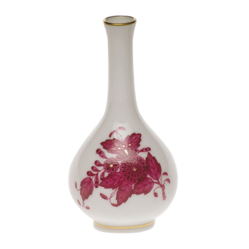 Raspberry Small Herend Bud Vase 
