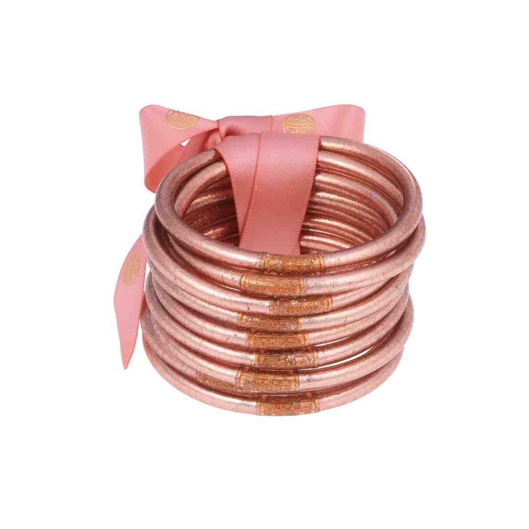 Rose Gold All Weather Bangles 