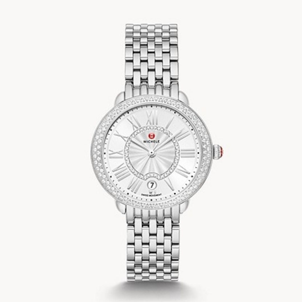 Serein Mid Stainless Diamond Watch