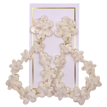 Load image into Gallery viewer, Bianca - White Shell Earring
