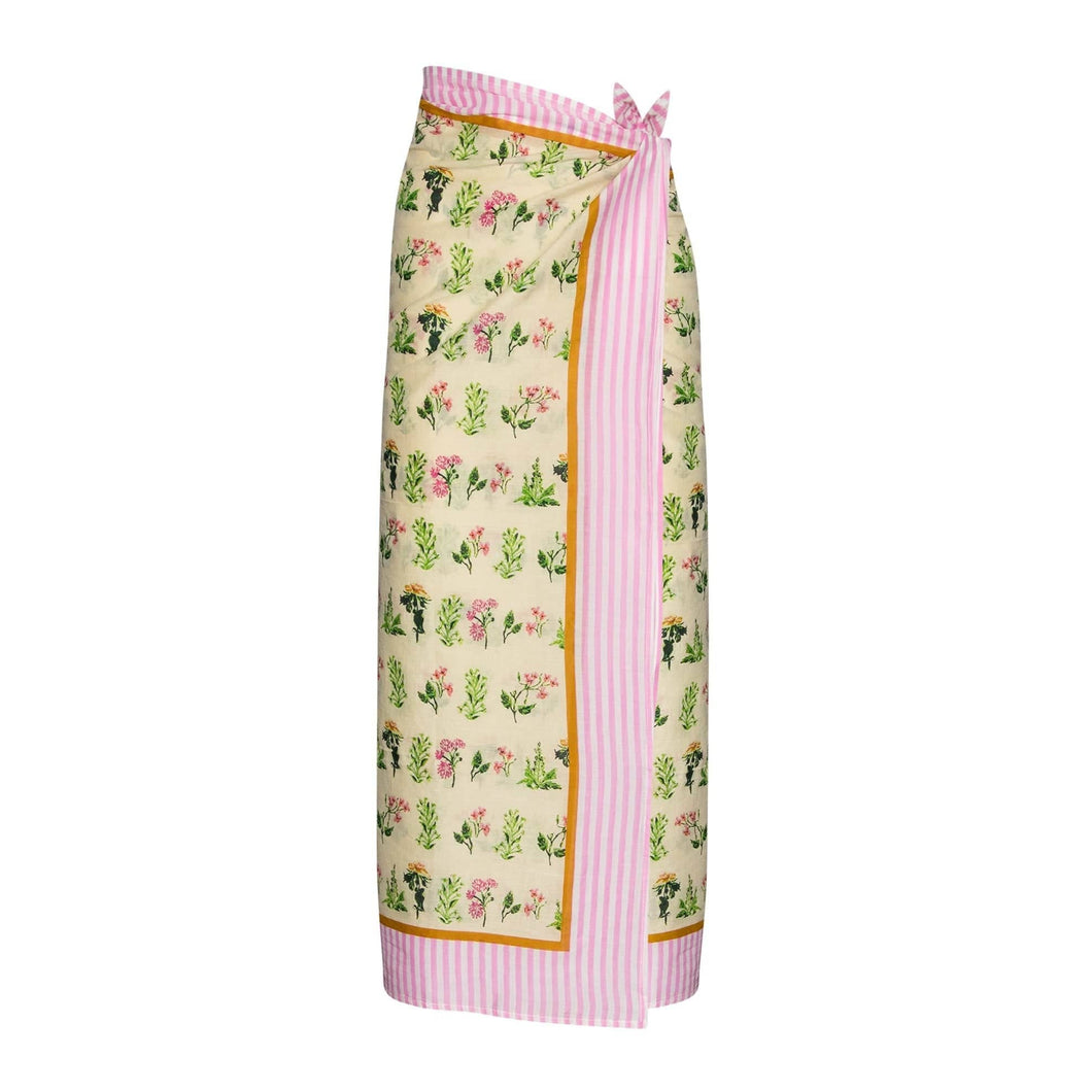 Pink Field Sarong